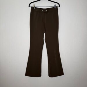 M. Miller Brown Snow Ski Pants Stirrup Loops Lined Interior Size S